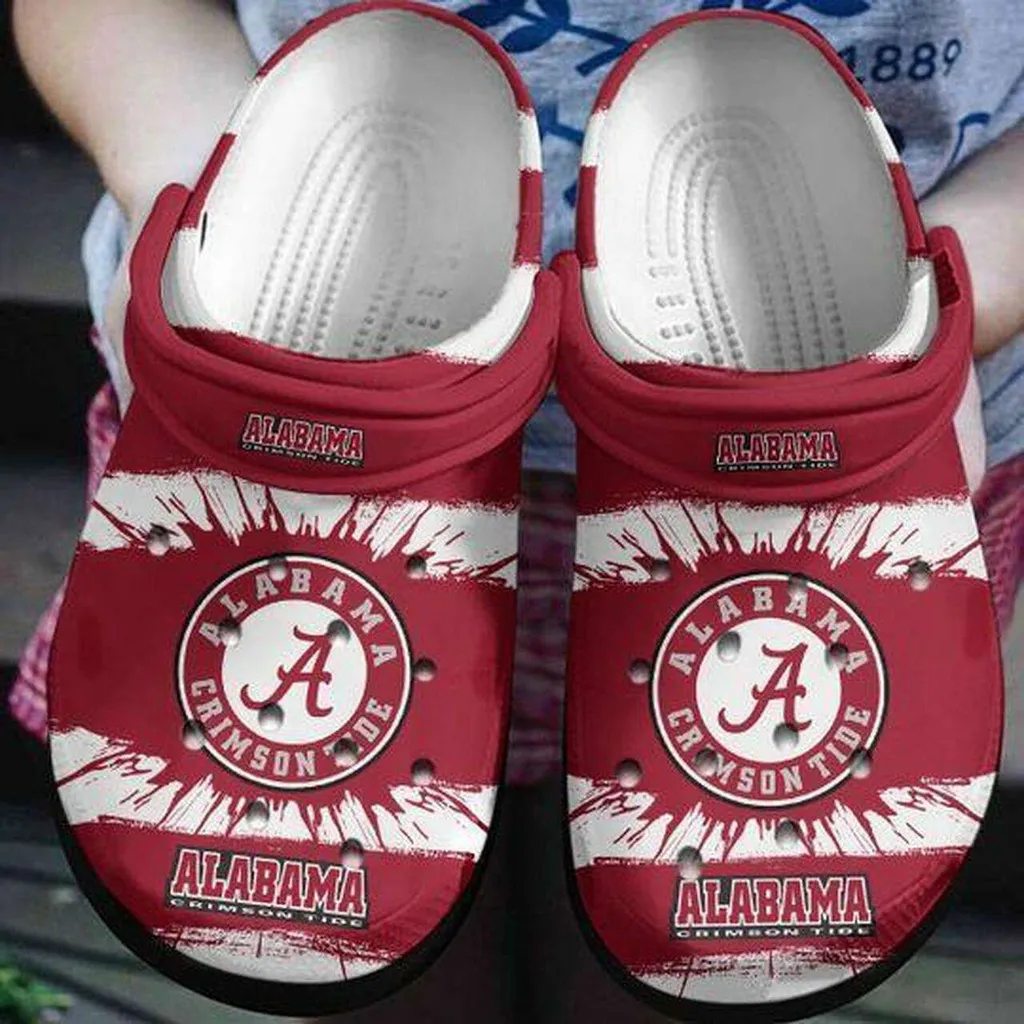 Alabama Crimson Tide Crocs Crocband Clogs