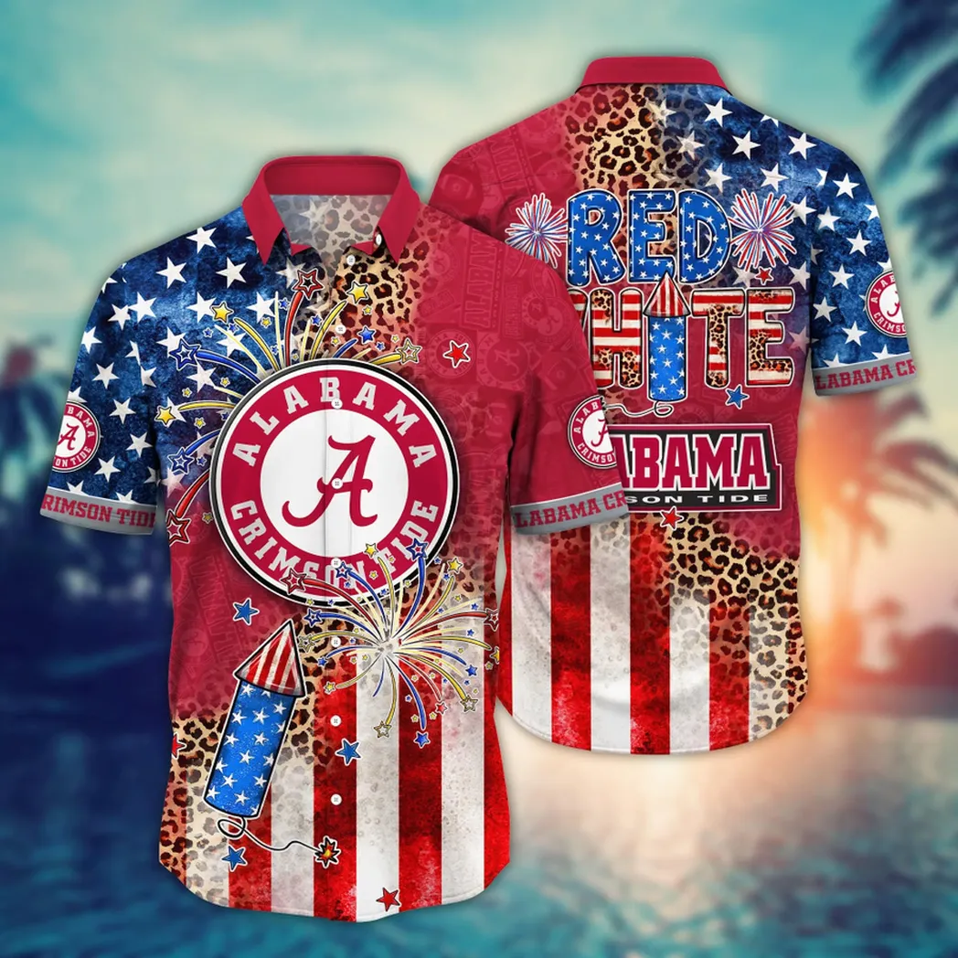 Alabama Crimson Tide NCAA Aloha Hawaiian Shirt, Summer VPHWA2451153357