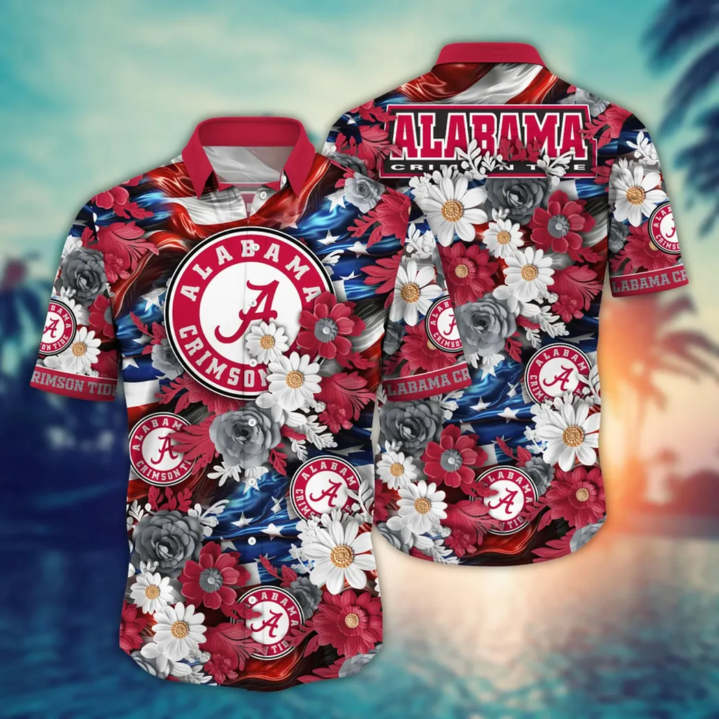 Alabama Crimson Tide NCAA Aloha Hawaiian Shirt, Summer VPHWA2451153378