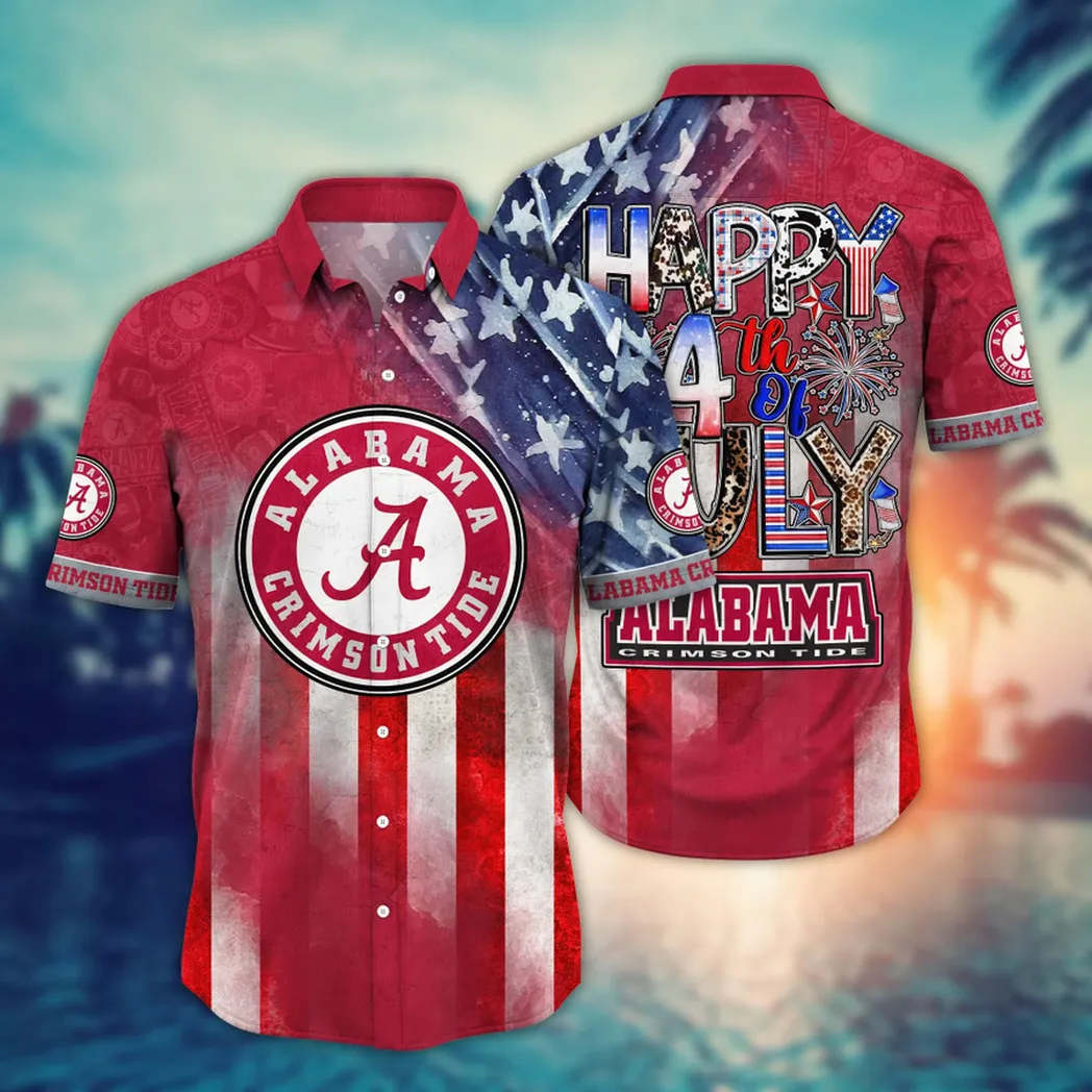 Alabama Crimson Tide NCAA Aloha Hawaiian Shirt, Summer VPHWA2451153461