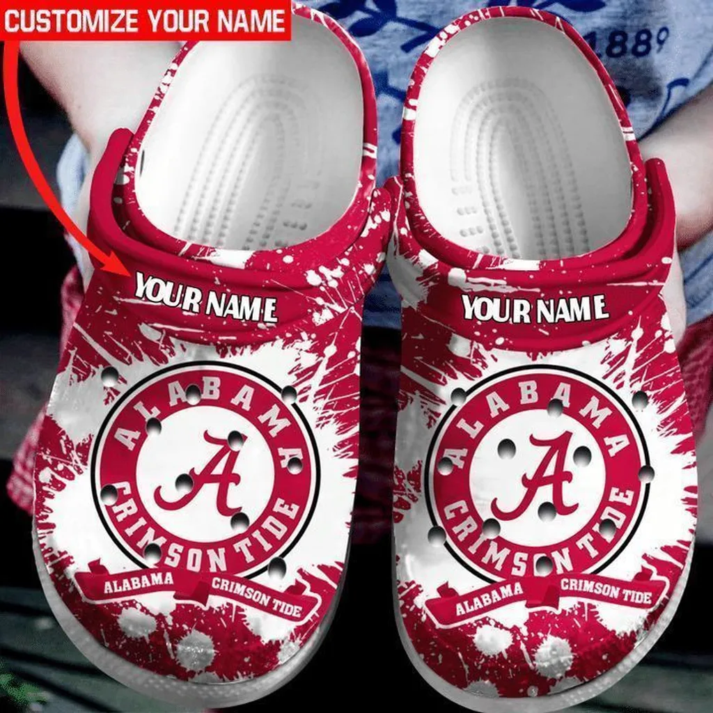 Alabama Football Crocs Clog