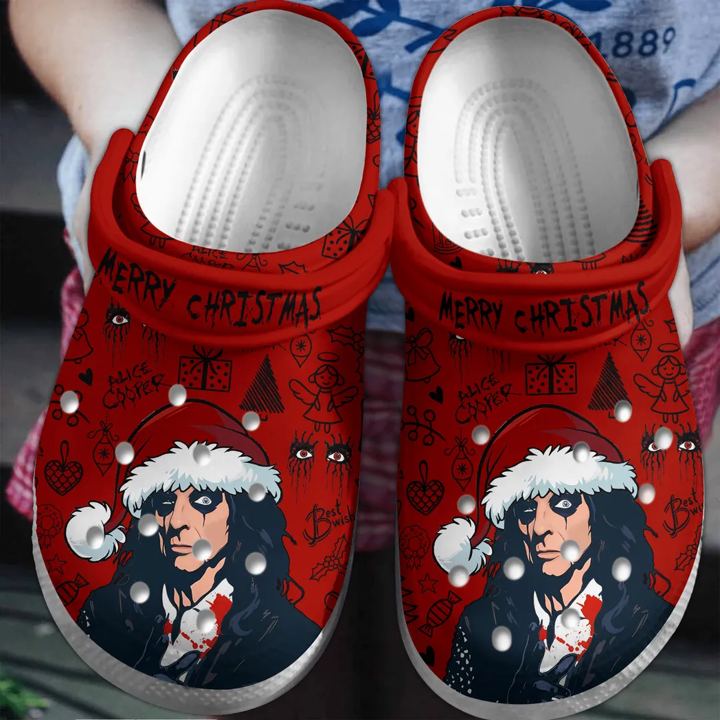 Alice Cooper Music Crocs Clogs