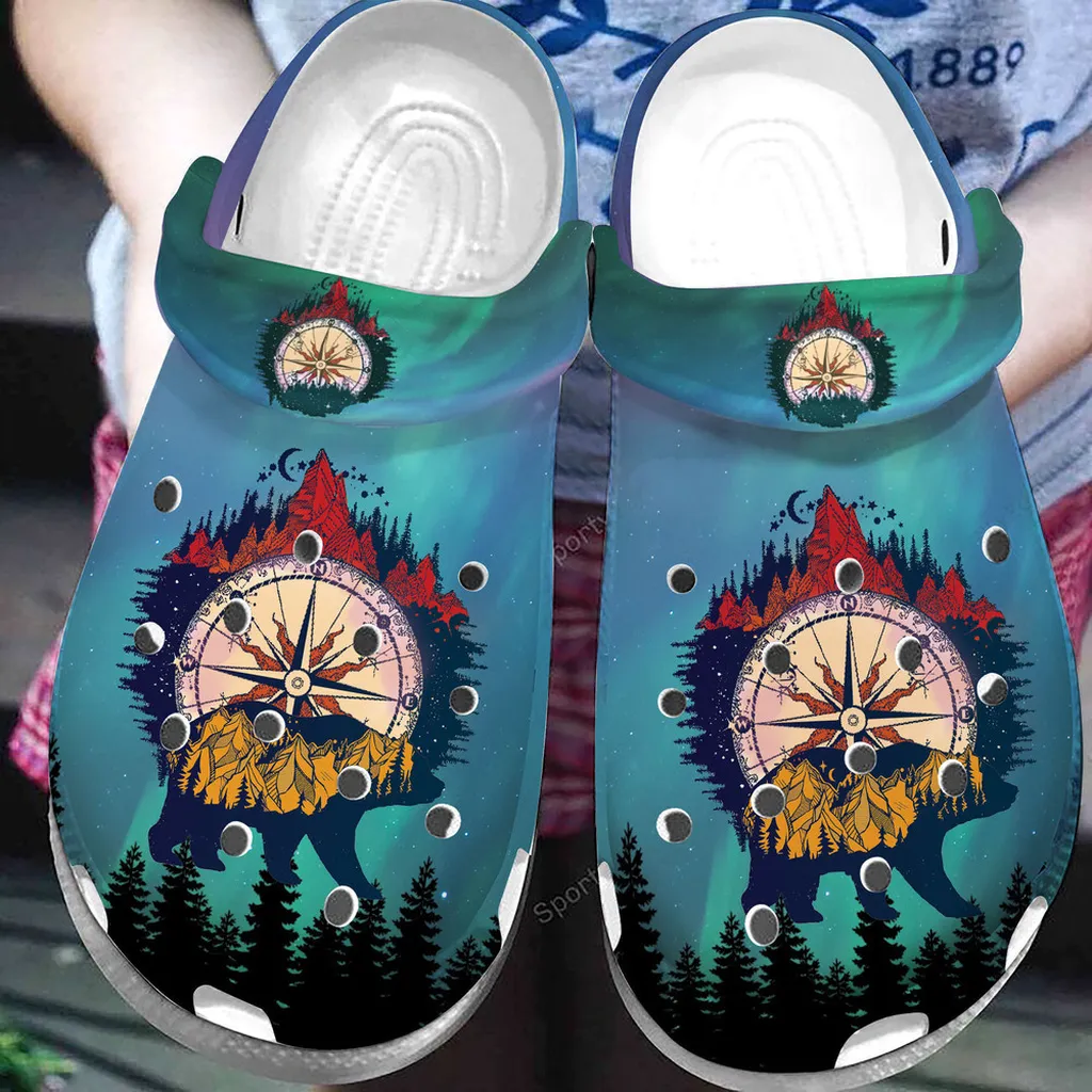 Amazing Camping Compass Clogs