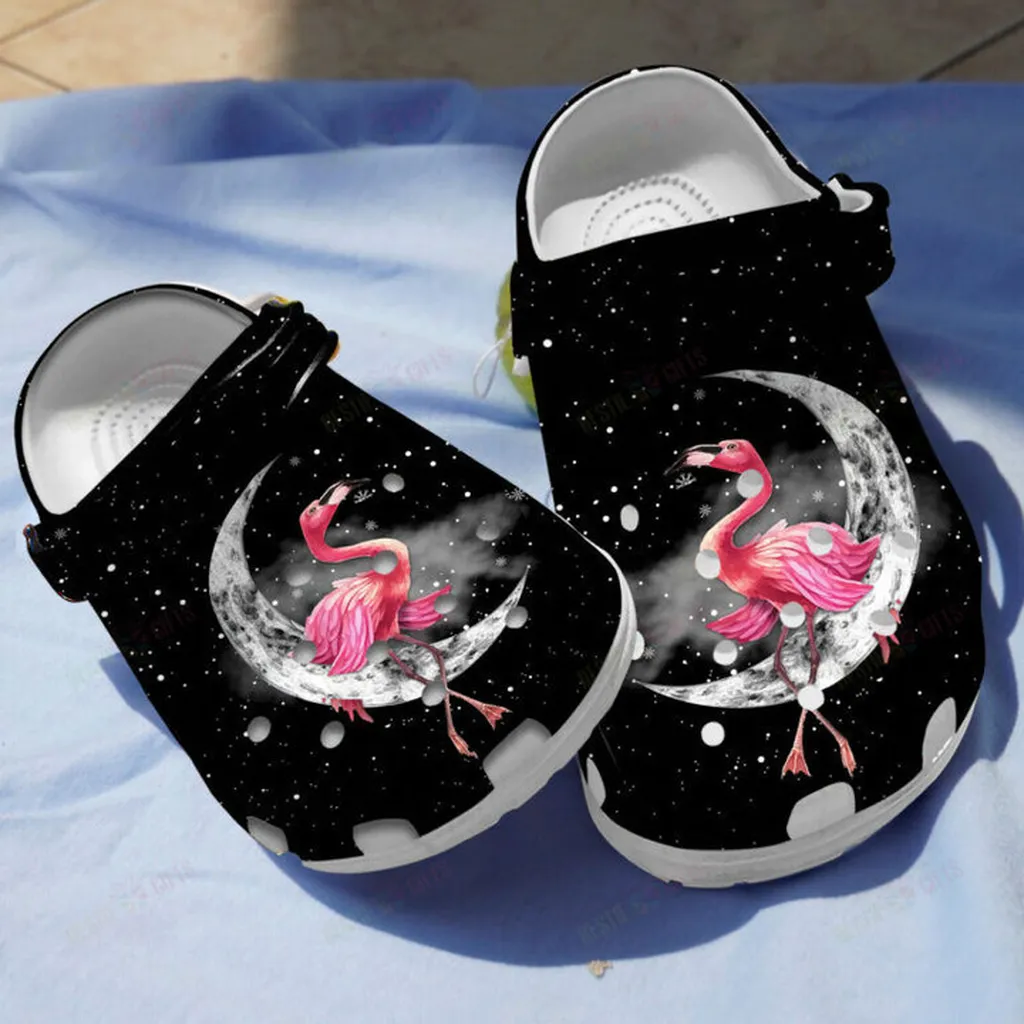 Amazing Flamingo Crocs Classic Clogs