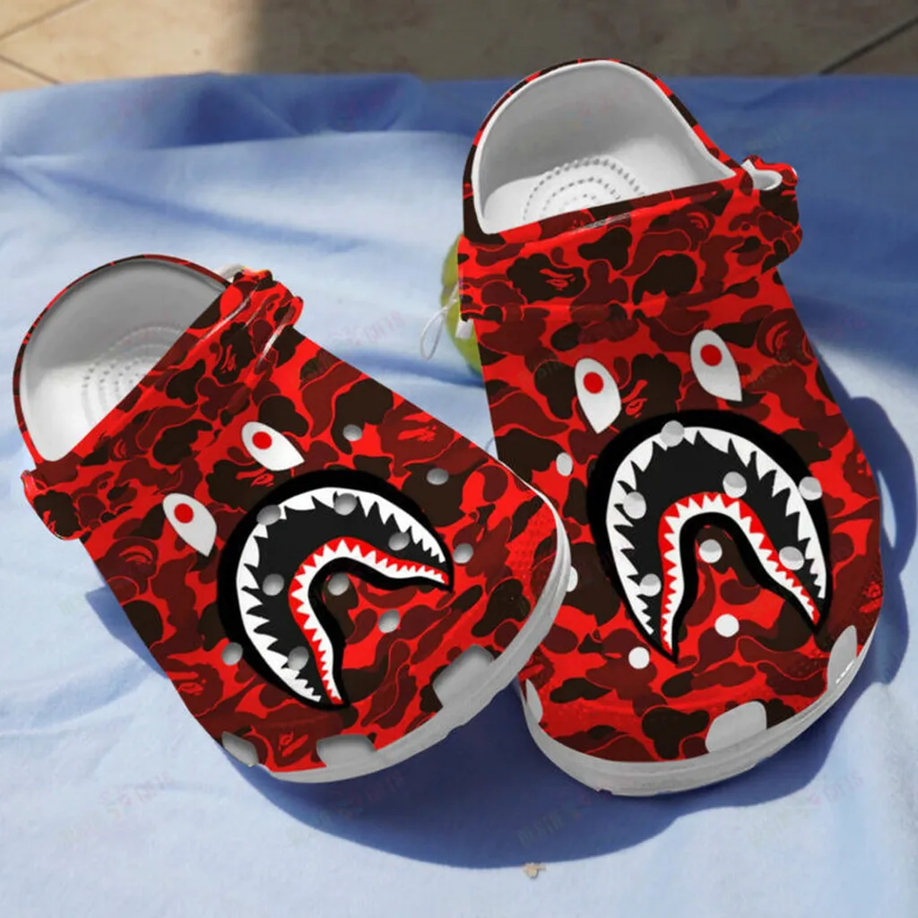 Amazing Shark Crocs Classic Clogs