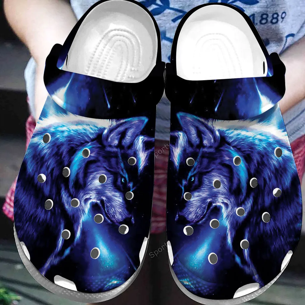 Amazing Wolf Clogs