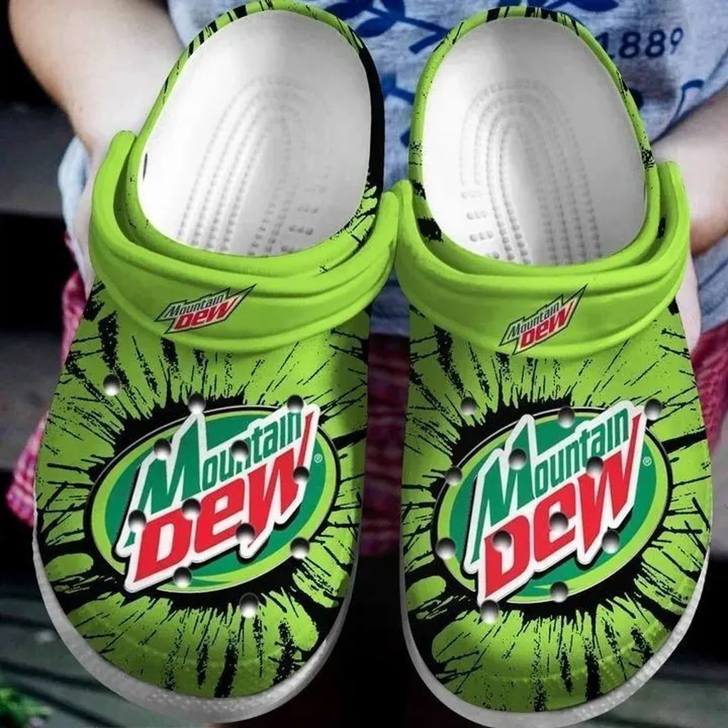 Amazon Pepsico Mountain Dew Crocs Clog