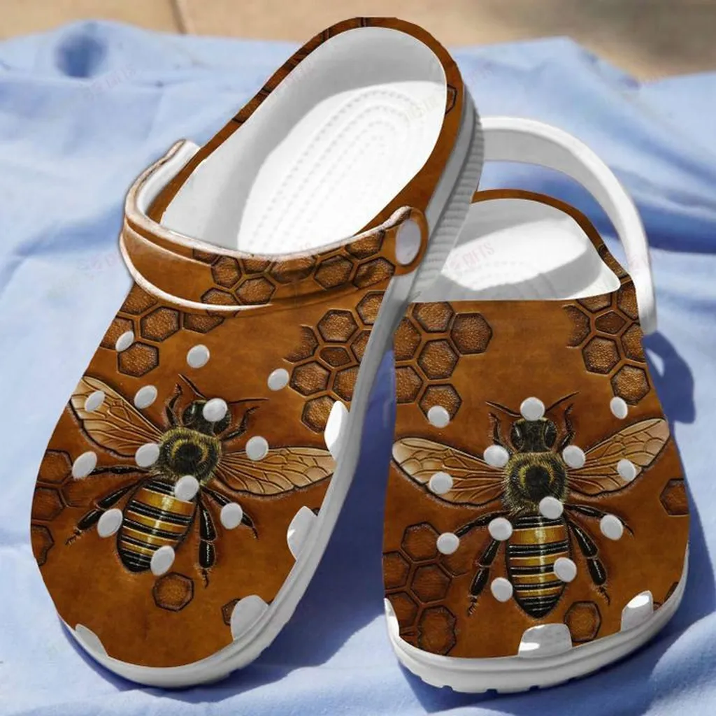 American Bee Crocs, Personalized Crocs Classic Clogs