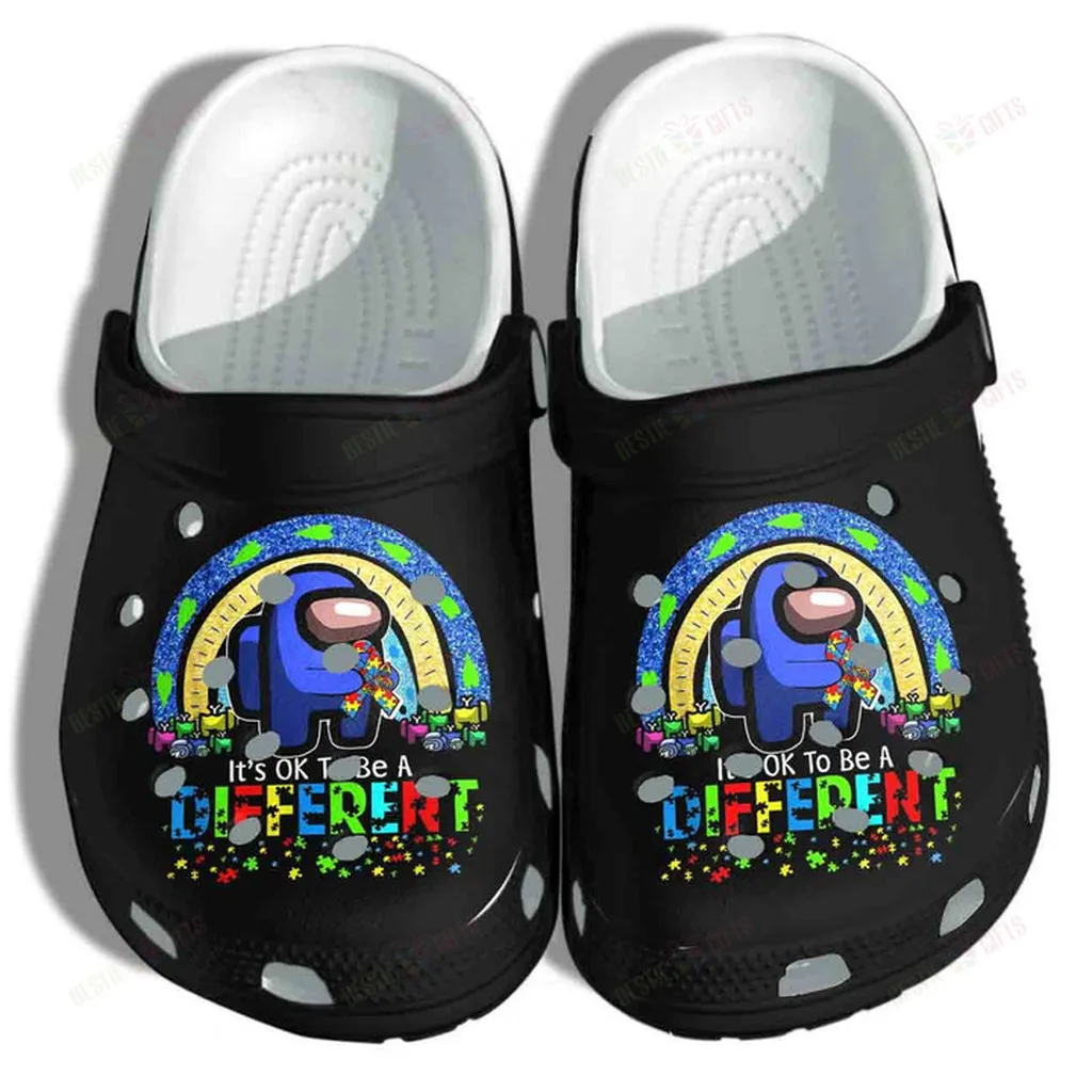 Among Us Autism Ok To Be A Different Crocs Classic Clogs