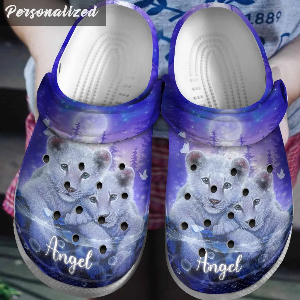 Angel Lion Custom Crocs