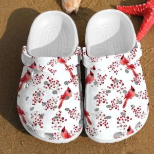 Animals Cardinal Birds Pattern Unisex Birthday Gifts Crocs Clog