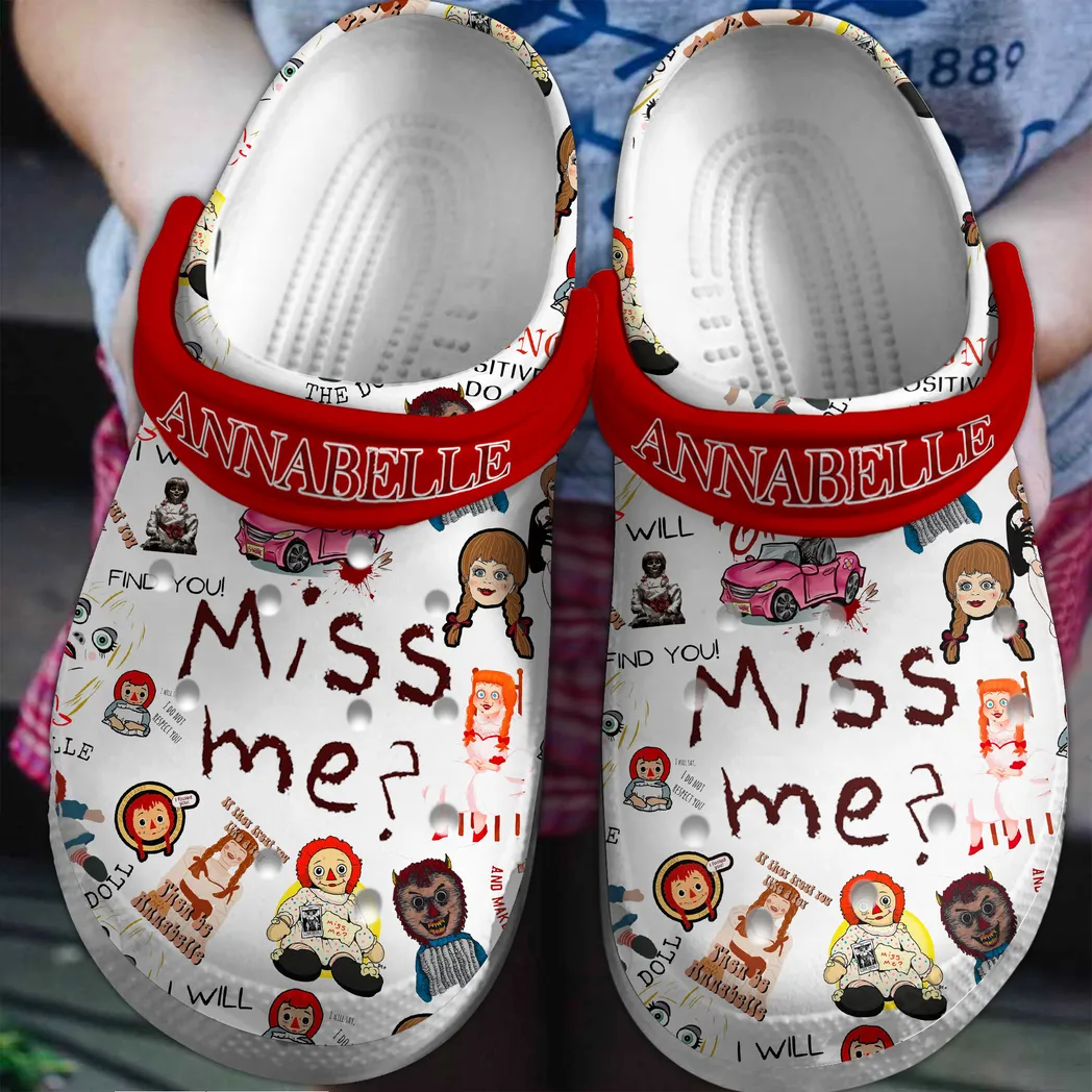 Annabelle Movie Crocs Clogs