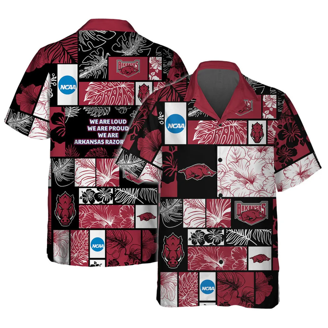 Arkansas Razorbacks Aloha Hawaiian Shirt VPHWA2451151940