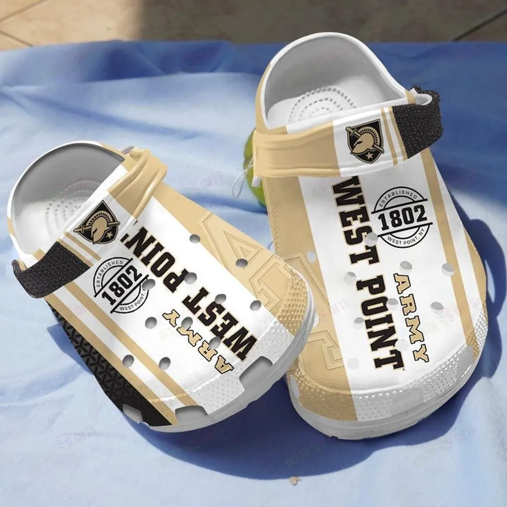 Army Black Knights Crocs, Personalized Crocs Classic Clogs