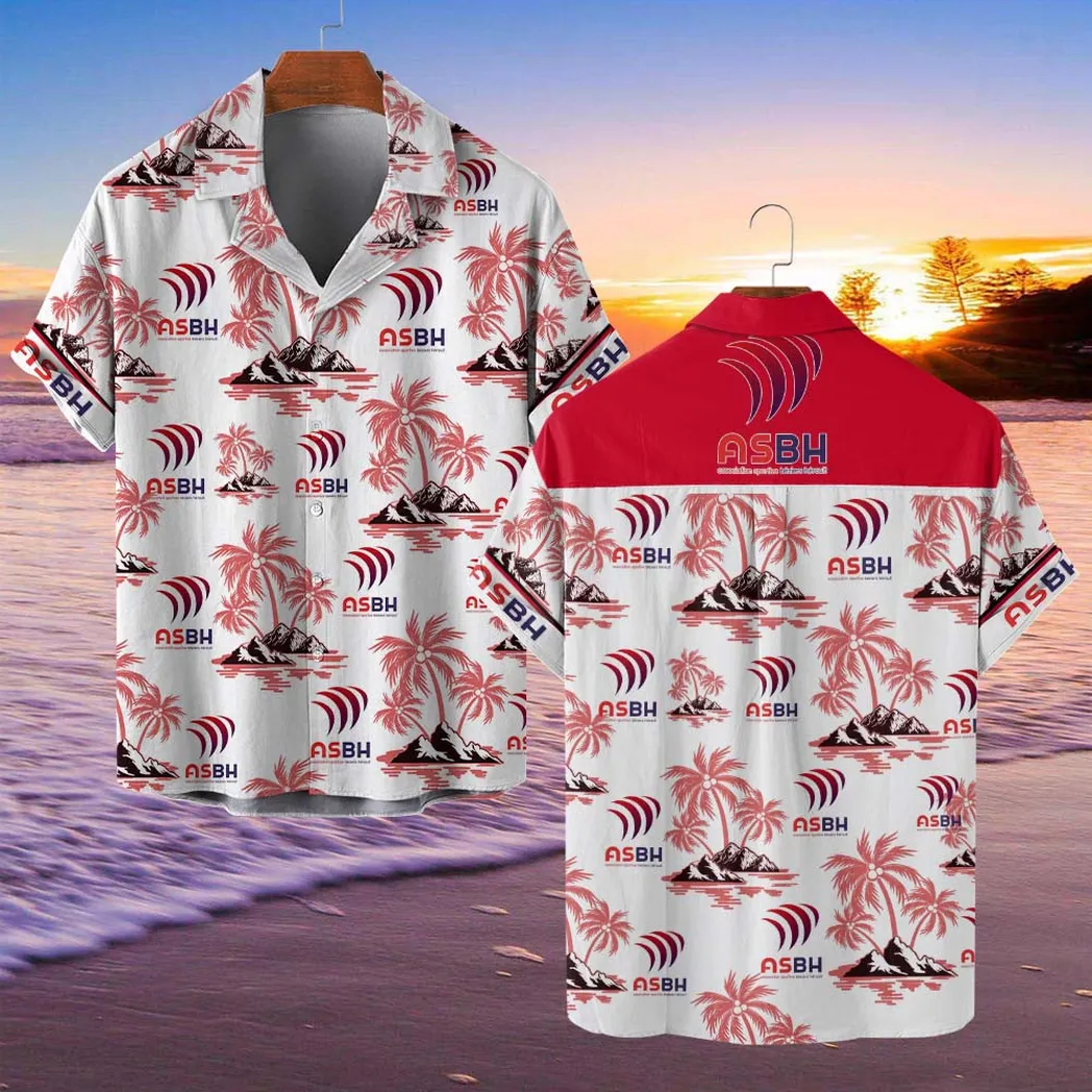 AS Beziers Herault Hawaiian Shirt Style Classic Oversized Hawaiian, Unisex Hawaiian Shirt Trending Summer