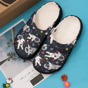 Astronaut Space 5 Gift For Lover Rubber Crocs Clog