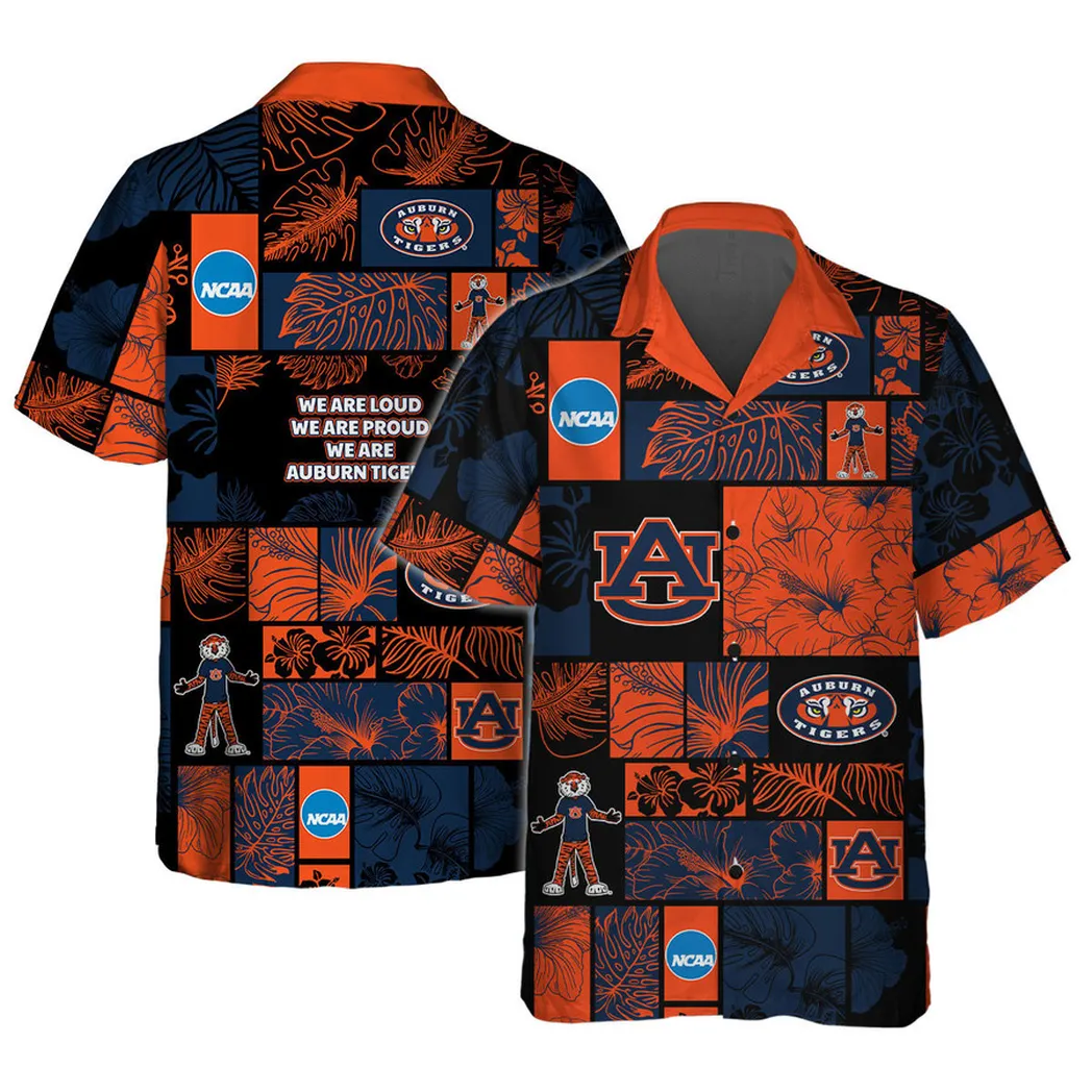 Auburn Tigers Aloha Hawaiian Shirt VPHWA2451151941