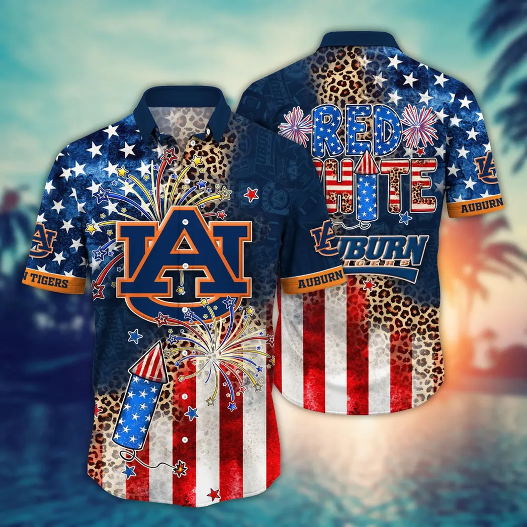 Auburn Tigers NCAA Aloha Hawaiian Shirt, Summer VPHWA2451153337