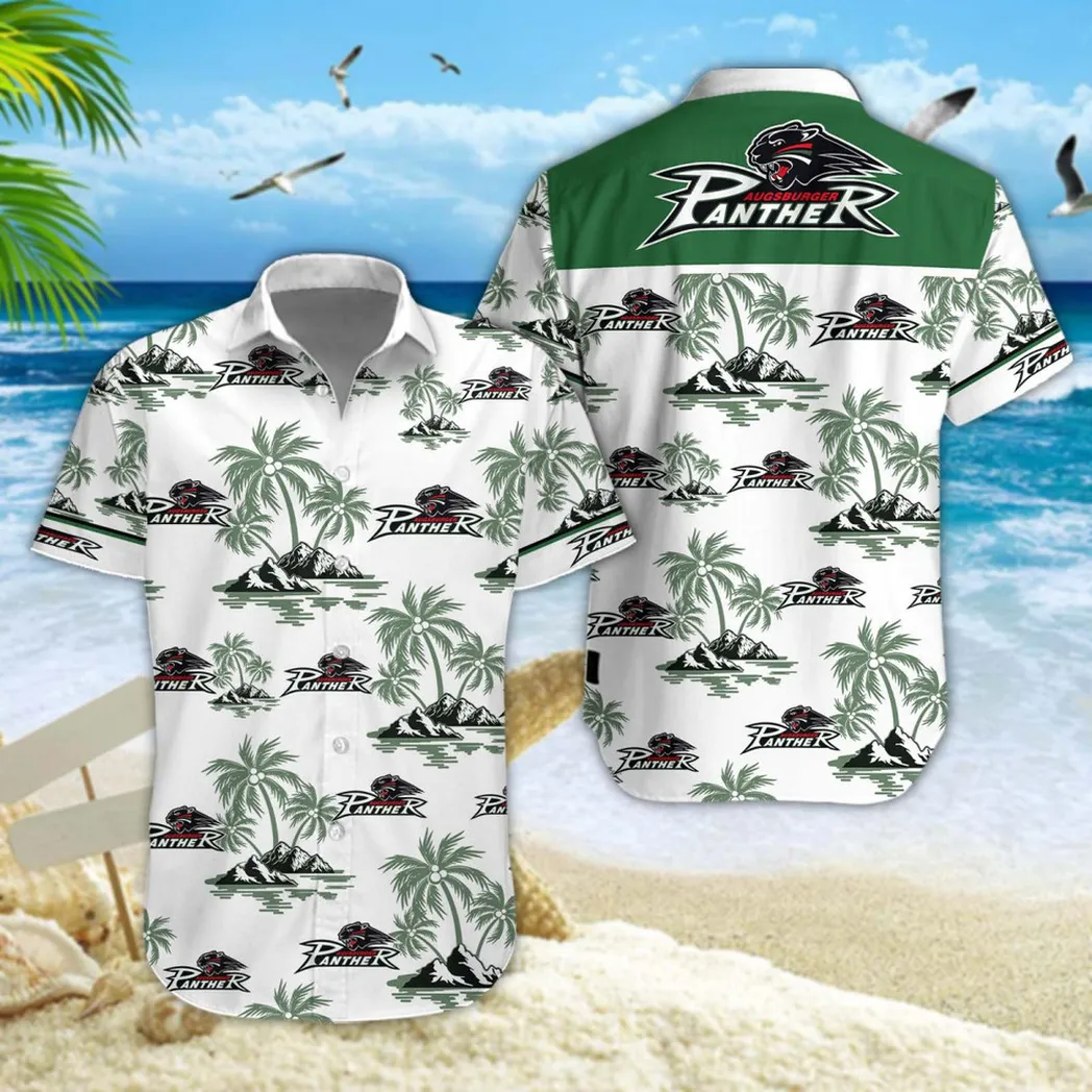 Augsburger Panther Hawaiian Shirt Style Classic Oversized Hawaiian