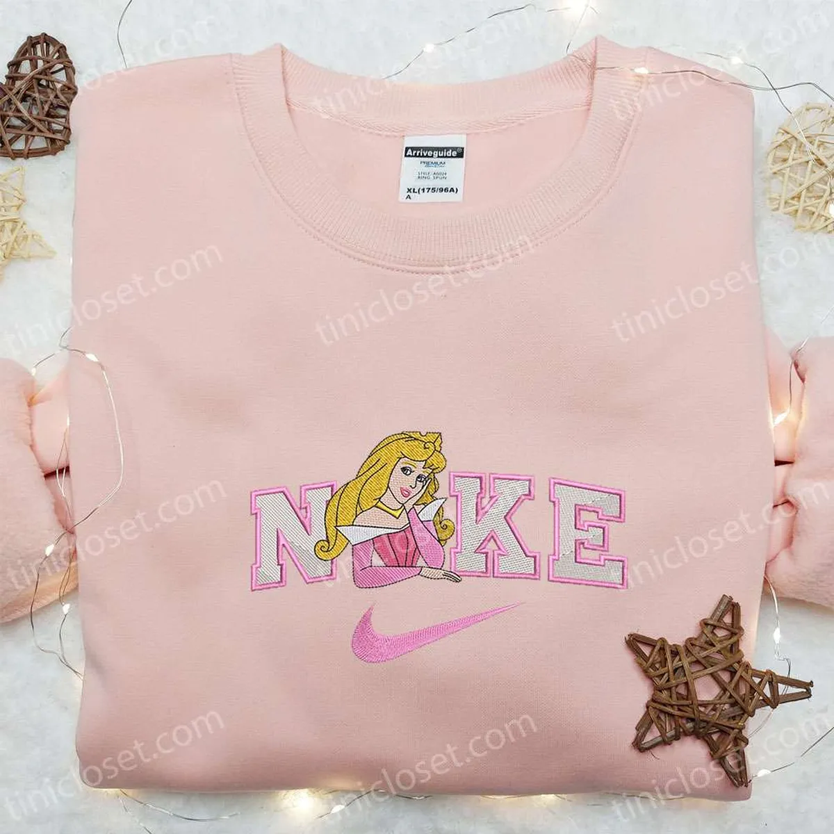 Aurora x Nike Embroidered Shirt, Disney Princess Embroidered Hoodie, Best Gift Ideas For Girls