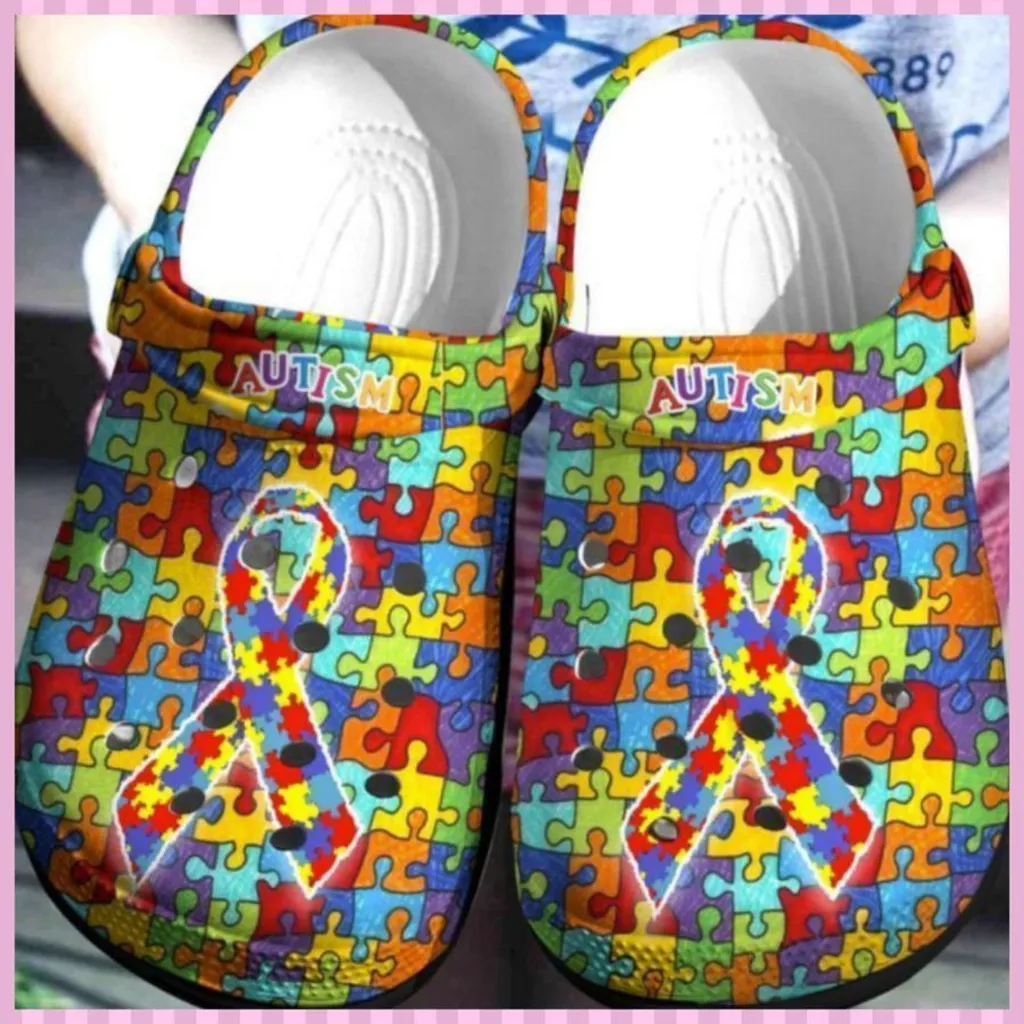 Autism Awareness Crocs Clog