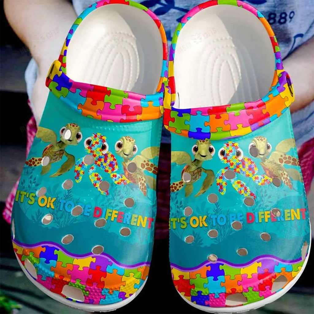 AutismItS Ok To Be Differrent Crocs Classic Clogs