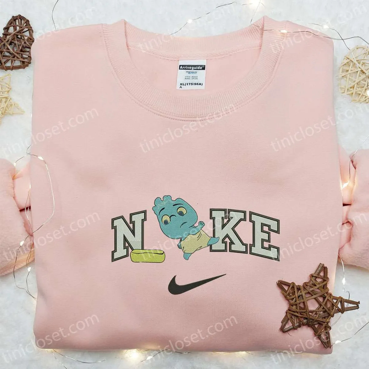 Baby Wade Ripple Take a Shower x Nike Embroidered Sweatshirt, Elemental Disney Plus Embroidered Shirt, Best Gift Ideas For All Occasions