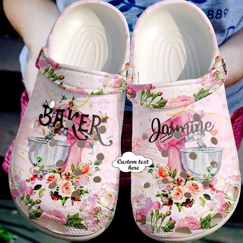 Baking Personalized Flower Stand Mixer Crocs Crocband Clog Comfortable For Mens Womens Classic Clog Water