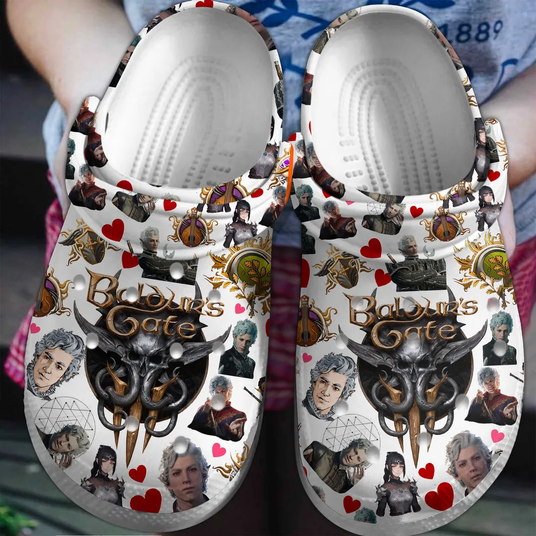 Baldur’s Gate Game Crocs Clogs