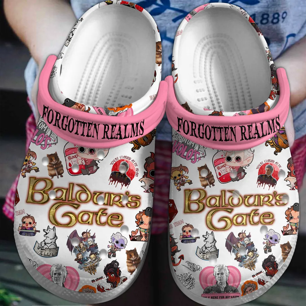 Baldur’s Gate Movie Crocs Clogs