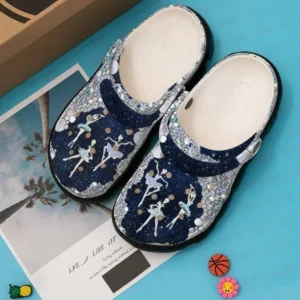 Ballet Personalized Dark Night Gift For Lover Rubber Crocs Clog