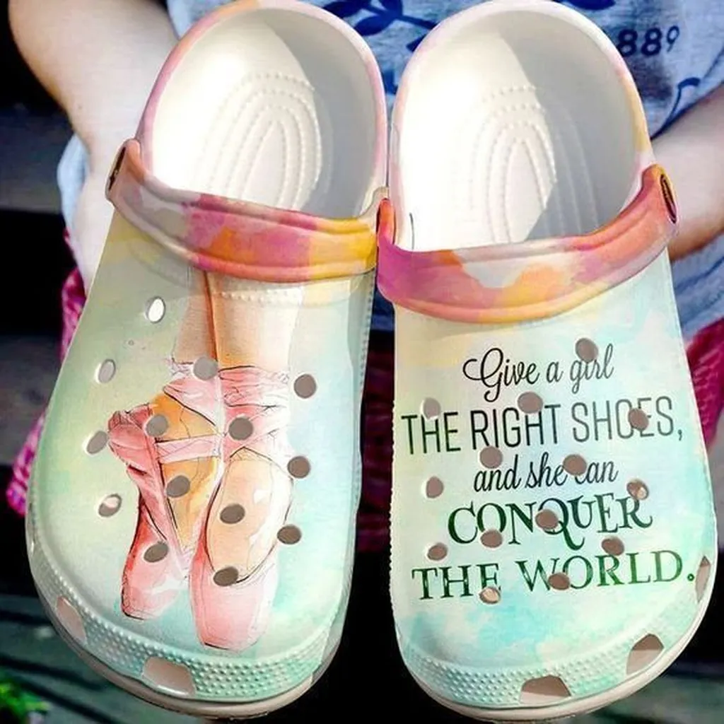 Ballet The Right Give A Girl Rubber Crocs Clog