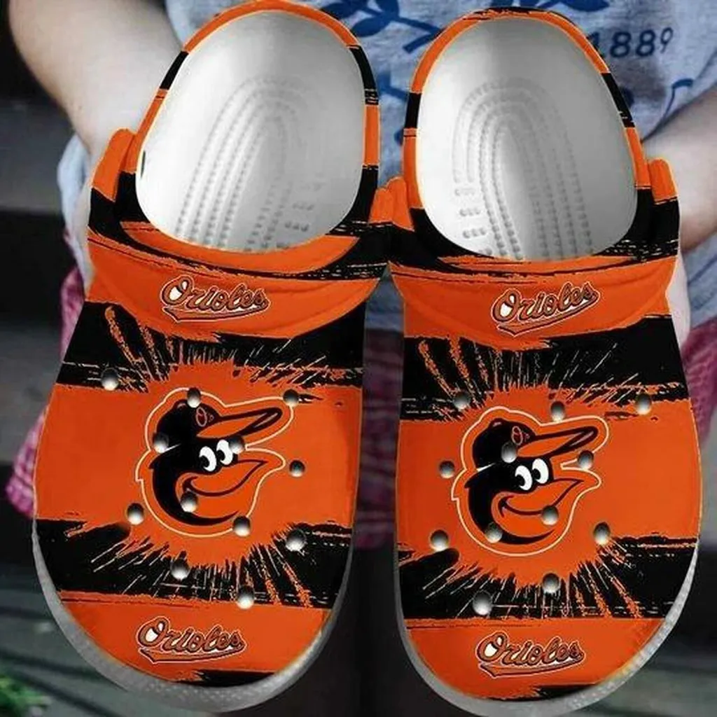 Baltimore Orioles Personalized Crocs Clog