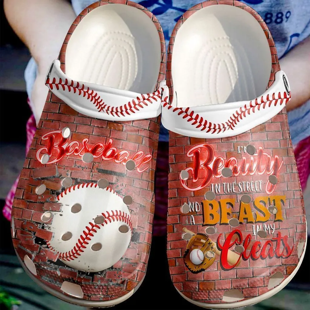 Baseball Breaking Crocs Classic Clogs