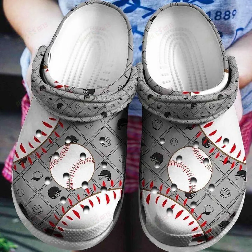 Baseball Crocs Classic Clogs