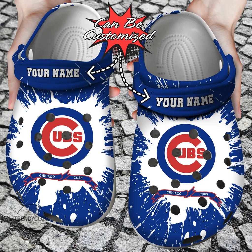 Baseball Crocs Personalized CCubs Team Clog