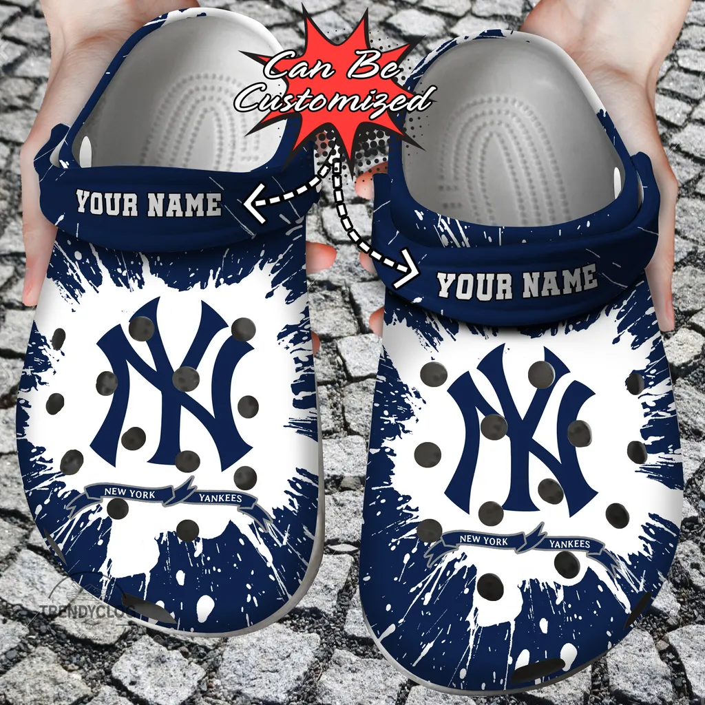 Baseball Crocs Personalized NY Yankees Team Clog