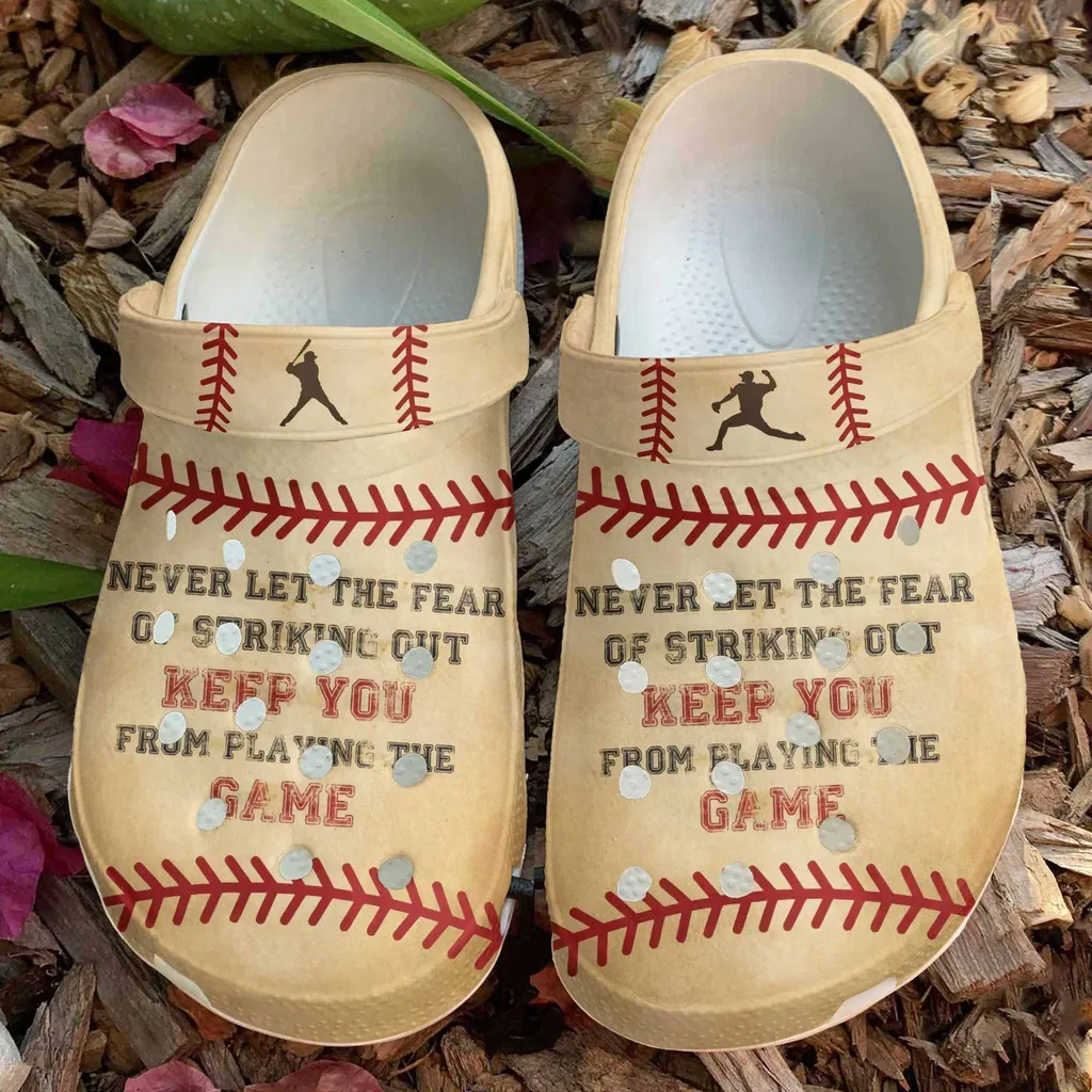 Baseball Motivation Crocs