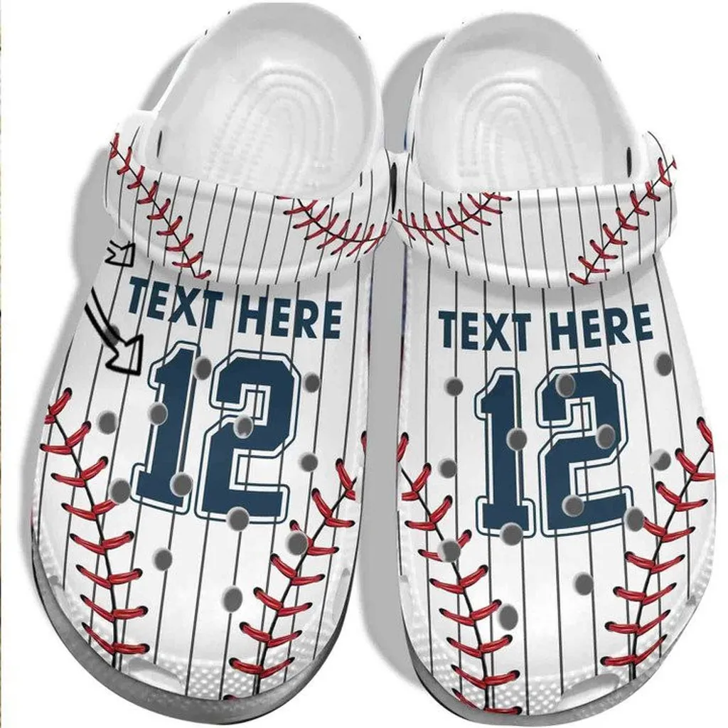 Baseball Player Crocs Classic Clogs