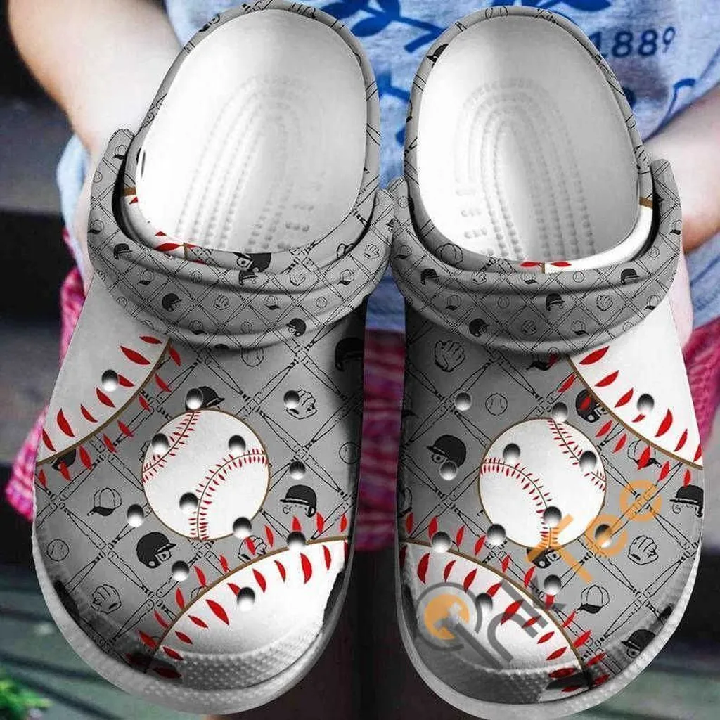 Baseballs Crocs Clog