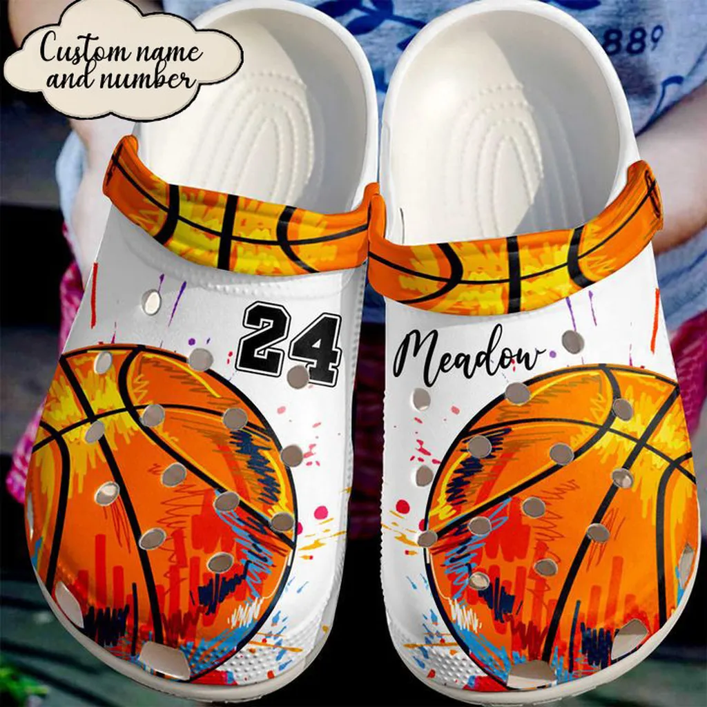 Basketball Crocs - Basketball Personalized I Love Clog