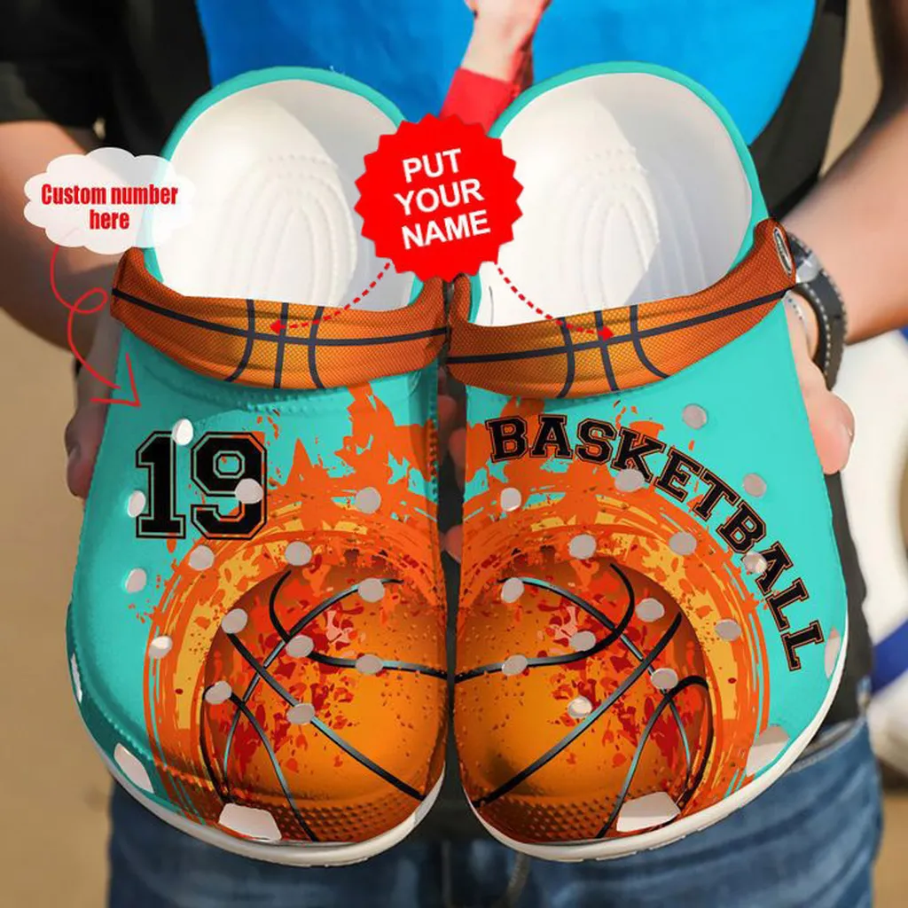 Basketball Crocs - Basketball Personalized Life Clog