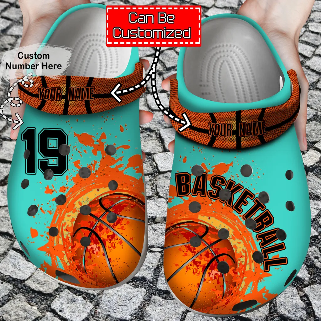 Basketball Crocs Basketball Personalized Life Clog