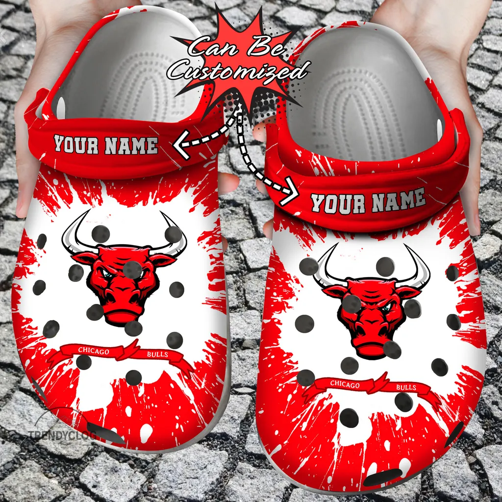 Basketball Crocs Personalized CBulls Team Clog