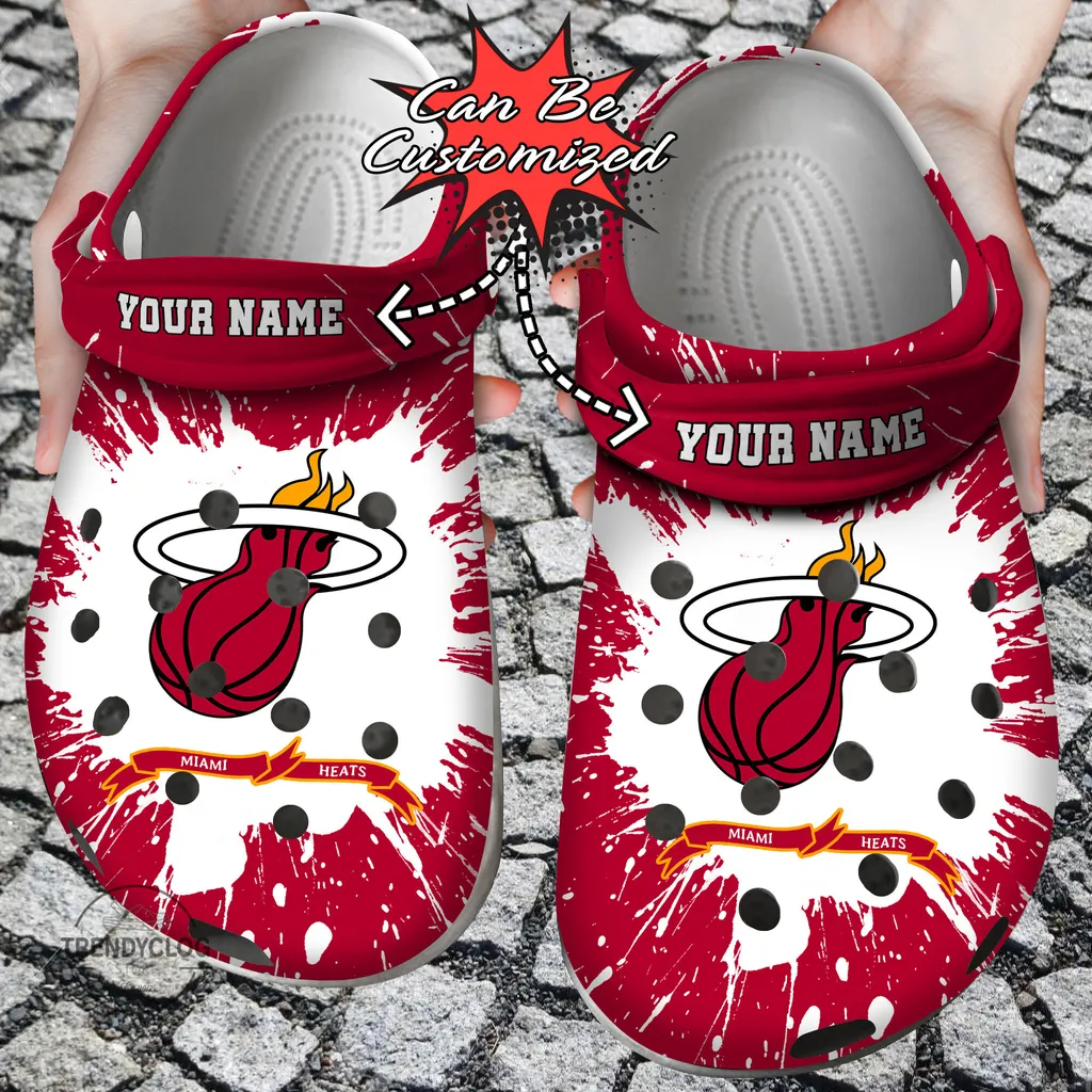 Basketball Crocs Personalized MHeats Team Clog