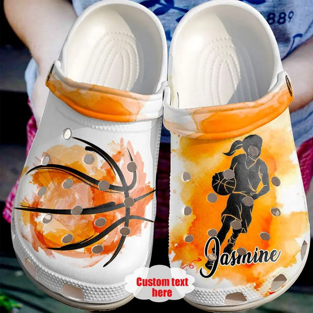 Basketball Gift For Fan Classic Water Rubber Crocs Clog