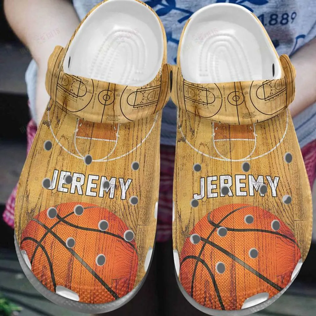 Basketball Lover Crocs, Personalized Crocs Classic Clogs