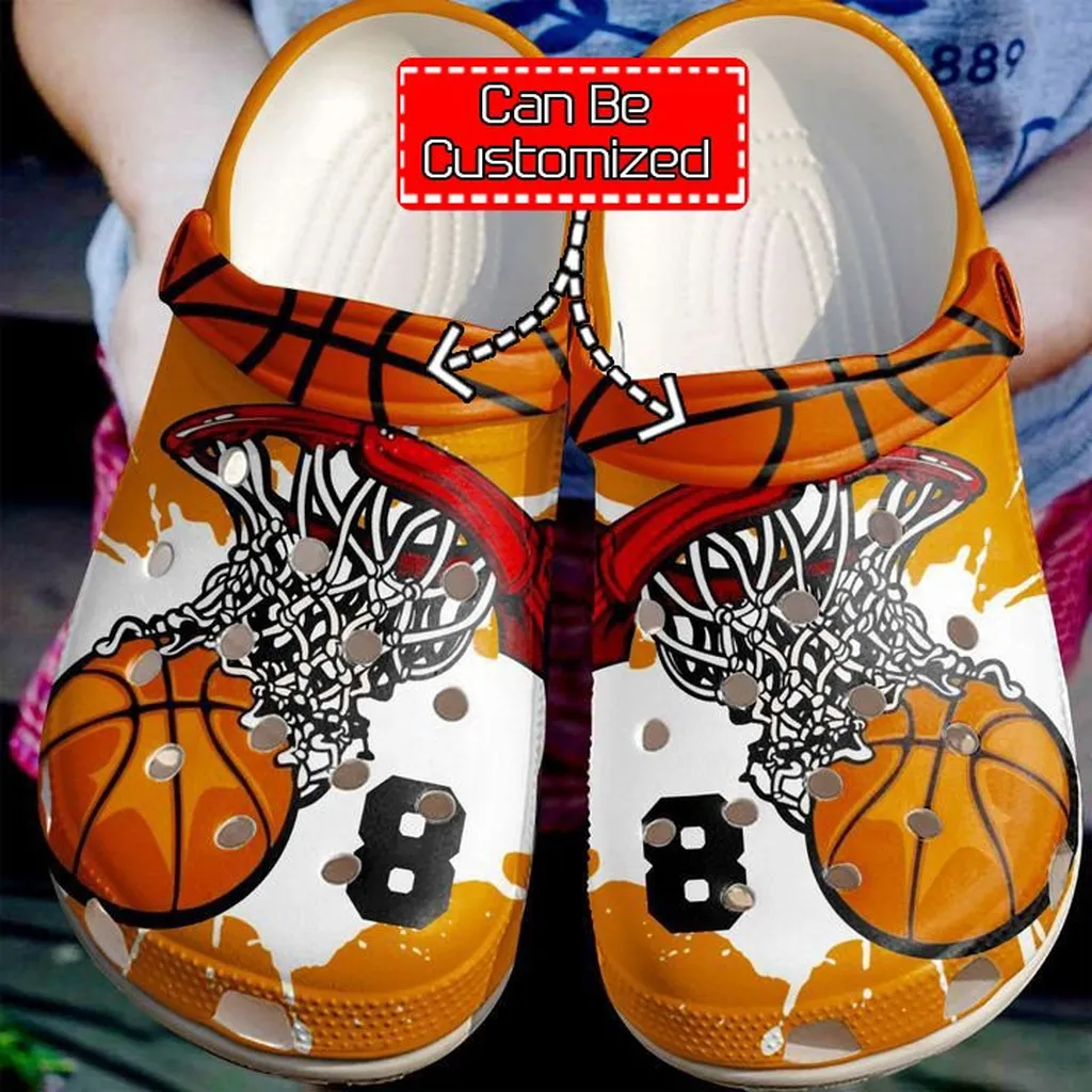 Basketball Personalized Love Crocs Crocs Clog