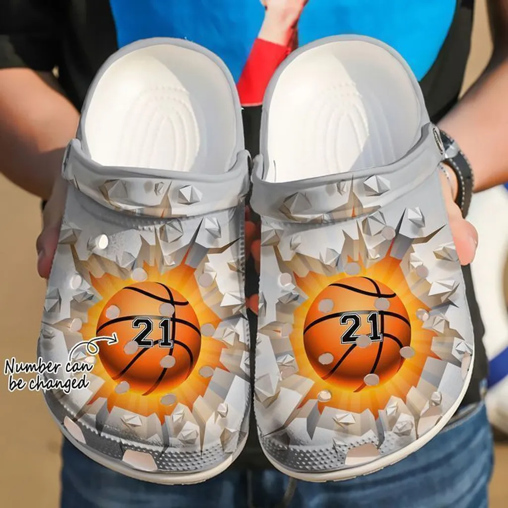 Basketball Personalized Lover 2 Crocs Classic Clogs