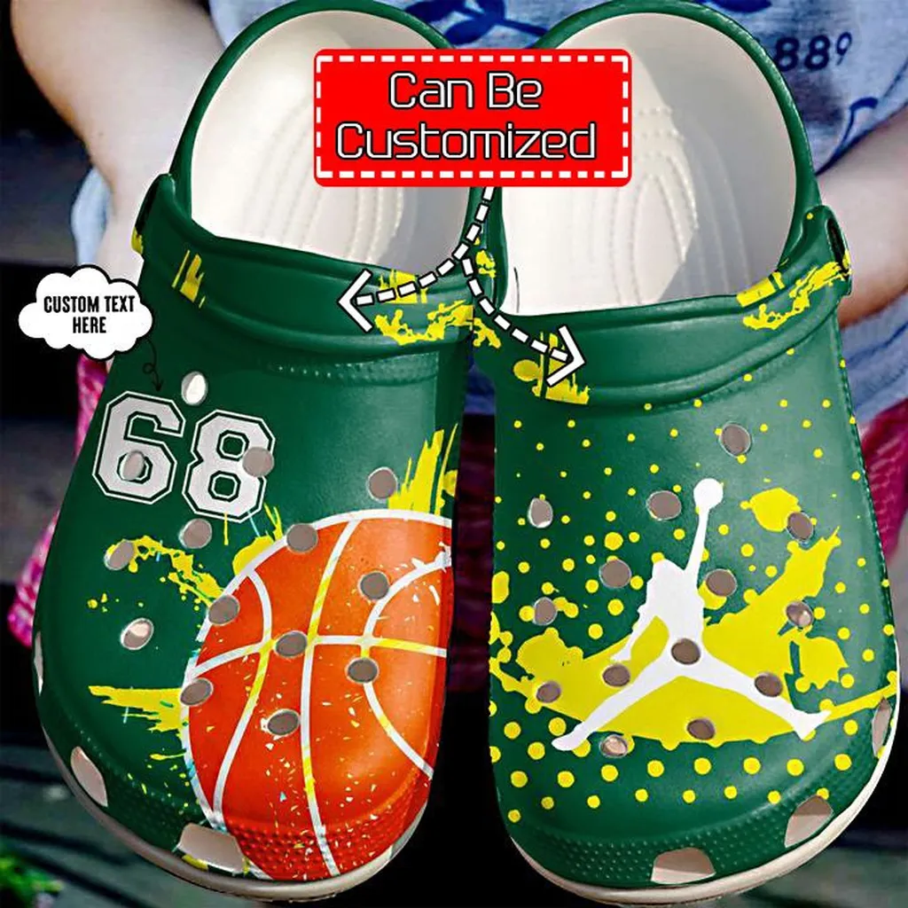 Basketball Personalized My Love Passion Crocs Clog